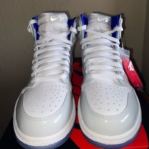 Jordan 1 Retro High Zoom White Racer Blue